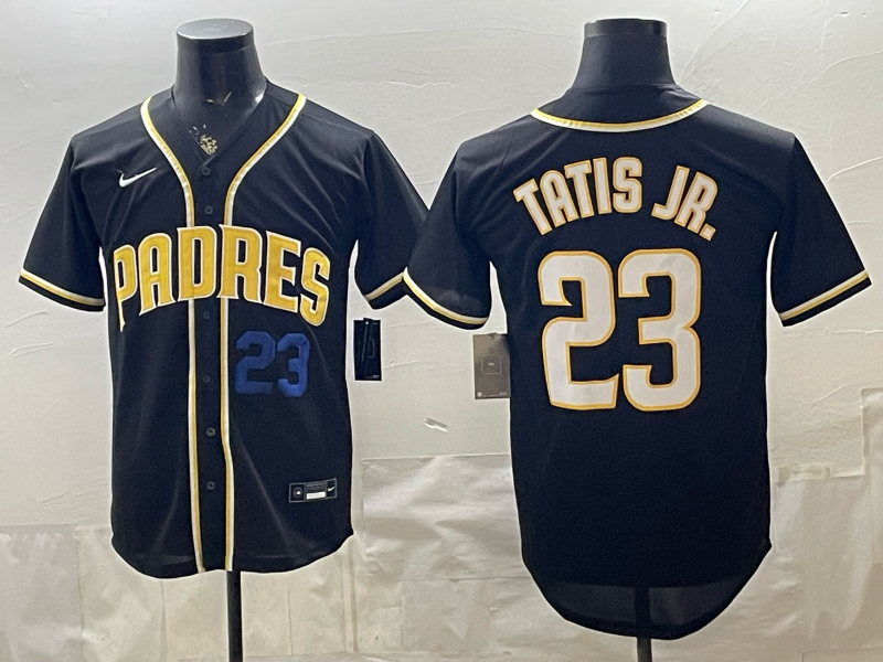 Men San Diego Padres #23 Fernando Tatis Jr. Nike black 2026 Jersey 0520005